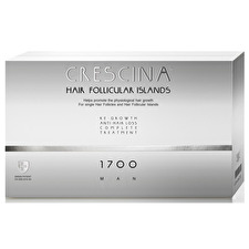 Labo Crescina Follicular Islands 1700 For Growth Stimulation Ampoules Treatment Serum For Scalp For Men 10 +10 Pcs
