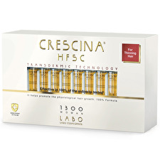 Labo Crescina Transdermic Hfsc 1300 For Growth Stimulation Ampoules Treatment Serum For Scalp For Women 20 Pcs 3.5ml