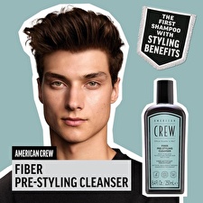 American Crew Fiber Pre-styling Cleanser - Pánský čisticí šampon 250ml
