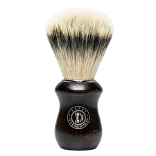 Depot Accessories No. 731 Luxury Wooden Face Shaving Brush Brown