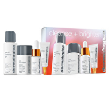 Dermalogica Cleanse & Brighten Set Dermalogica: Special Cleansing Gel For Face 50ml & Daily Microfoliant Exfoliating Exfoliating Powder 13 G & Biolumin-c Vitamin C Brightening Serum For Face 10ml & Biolumin-c Illuminating Eye Serum 6ml