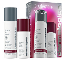 Dermalogica Protect & Renew Set Dermalogica: Dynamic Skin Retinol Anti-wrinkle Serum For Face 10ml & Dynamic Skin Retinol Anti-wrinkle Serum For Face Spf 50 15ml