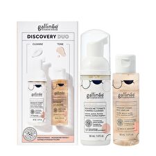 Gallinee Duo Set Set Gallinee: Microbiome Skincare Prebiotics & Postbiotics Purifying Cleansing Foam 50ml & Microbiome Skincare Prebiotics & Postbiotics Soothing Lotion For Face 50ml