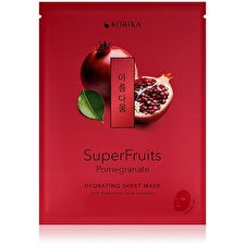 Korika Superfruits Hydrating Sheet Mask Pomegranate (hydrating Sheet Mask) 25 G