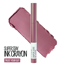 Maybelline Superstay Ink Crayon Lipstick Pinks Trust Your Gut