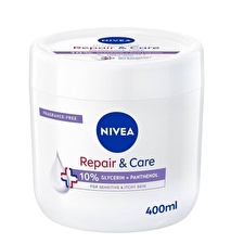 Nivea Moisturizing Body Cream For Sensitive Skin Repair & Care 400ml
