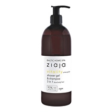 Ziaja Shower Gel And Shampoo 3 In 1 Baltic Home Spa (shower Gel & Shampoo) 500ml