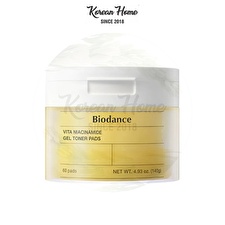 Biodance Vita Niacinamide Gel Toner Pads - Toner Pads (60 Pcs)