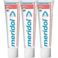 Meridol Toothpaste For Sensitive Teeth Complete Care Sensitiv E Gums & Teeth Tripack 3x 75ml