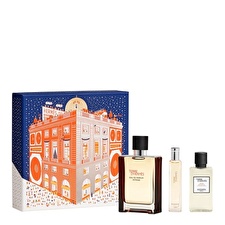 Hermes Terre D`hermès Intense - Eau De Parfum 100ml (plnitelná) & Eau De Parfum 15ml & Balzám Po Holení 40ml