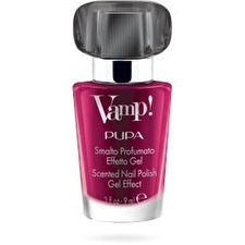 PUPA Milano Nail Polish With Vamp! Black Fragnance (scented Nail Polish Gel Effect) 9ml - Shade: 303 Audacious Purple