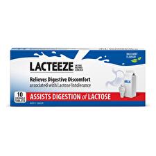 Lacteeze Chewable (mild Mint Flavour) 10t