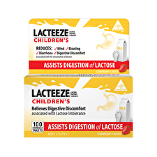Lacteeze Children's Strength Chewable 100t