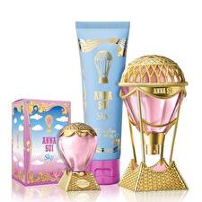 Anna Sui Sky Woman Set Eau De Toilette 50ml & Eau De Toilette 5ml & Bl 90ml