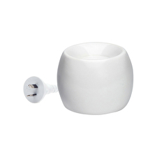 Aromamatic 2inone Electric Vaporiser (essential Oil & Wax Melt) Coral Shape White
