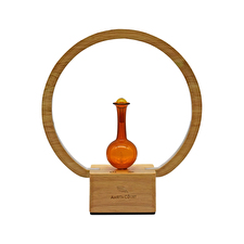 Amrita Court Nebuliser (diffuser) Wooden Base With Ring Light Luna