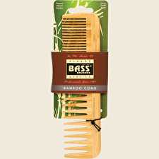 Bamboo Comb Large Wide & Fine Tooth