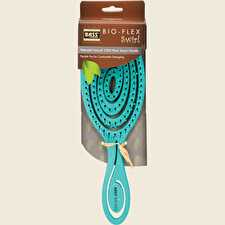 Bass Brushes Bio-Flex Detangler Hair Brush Teal 1