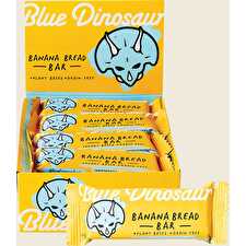 Blue Dinosaur Snack Bar Banana Bread 45g X 12 Display