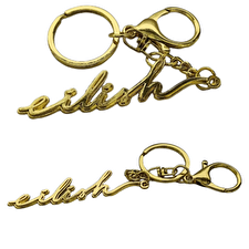 Billie Eilish Woman Keychain