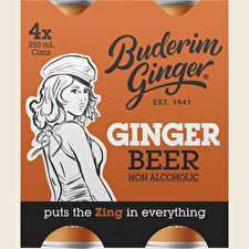 Ginger Beer Non Alcoholic 4x250ml