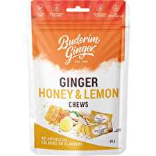 Ginger Honey & Lemon Chews 50g