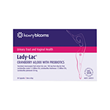 Henry Blooms Lady-lac Cranberry 60000 With Probiotics 30c Obsolete Manufacturer
