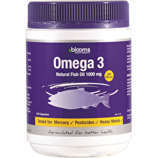 Blooms Omega 3 Natural Fish Oil 1000mg 400c
