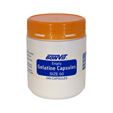 Bonvit Empty Gelatine Capsules Size 00 240c