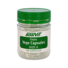 Bonvit Empty Vege Capsules Size 0 140c