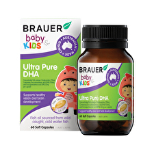 Brauer Baby & Kids Ultra Pure DHA (7+ months) 60c