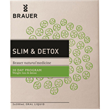 Brauer Slim and Detox 20 Day Program 200ml x 2 Pack