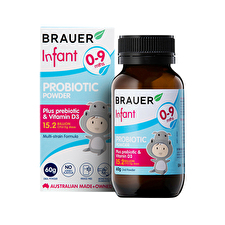 Brauer Infant 0 to 9 months Probiotic Powder 60g