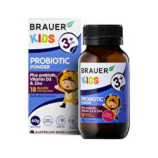 Brauer Kids 3yr Plus Probiotic Berry Powder 60g