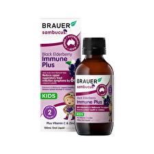 Brauer Sambucus Black Elderberry Kids Immune Plus Oral Liquid 100ml