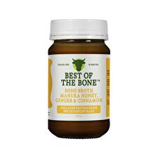 Best Of The Bone Bone Broth Beef Concentrate Manuka Honey Ginger & Cinnamon 390g
