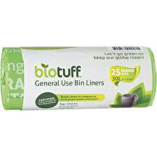 General Use Bin Liners Medium 30L 25pk