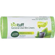 General Use Bin Liners Medium 60L 25pk