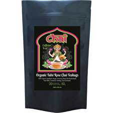 Organic Tulsi Rose Chai Tea Bags 20pk