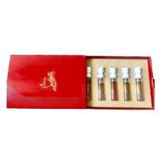 Christian Louboutin Fetiche Collection Unisex Discovery Set Eau De Parfum 5x 2ml ( L'ambre & L'iris & L'ebene & Le Cuir & L'encens)