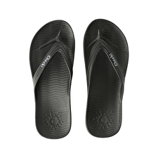 Cheeki Arch Support Thongs Black Mens Size Us13