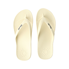 Cheeki Arch Support Thongs Sandstone Womens Size Us6