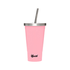 Cheeki Stainless Steel Insulated Tumbler Pink 500ml