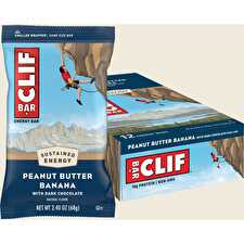 Energy Bar Peanut Butter Banana with Dark Chocolate 12x68g