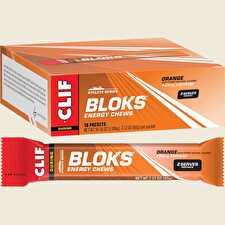 Bloks Energy Chews Orange 25mg Caffeine 18x60g