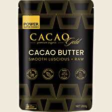 Cacao Gold Butter Chunks Raw Certified Organic 250g