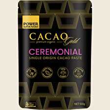 Cacao Gold Paste Chunks Ceremonial Grade Cert Organic 100g