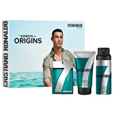 Cristiano Ronaldo Cr7 Origins Man Set Eau De Toilette 100ml & Sg 150ml & Body Spray 150ml