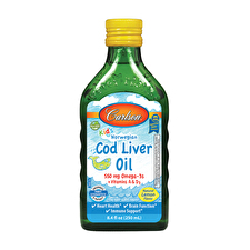 Carlson For Kids Cod Liver Oil Lemon Flavour 250ml