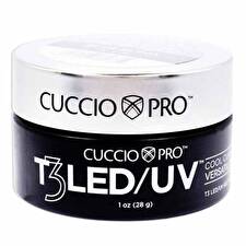 Cuccio Pro T3 Cool Cure Versatility Blue Bling Woman 1oz Nail Gel